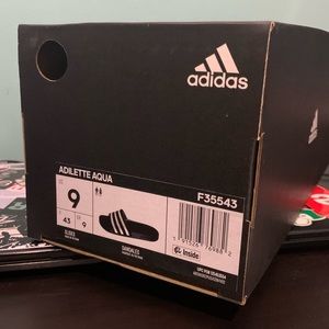 Brand New Adidas Adilette Aqua Slides